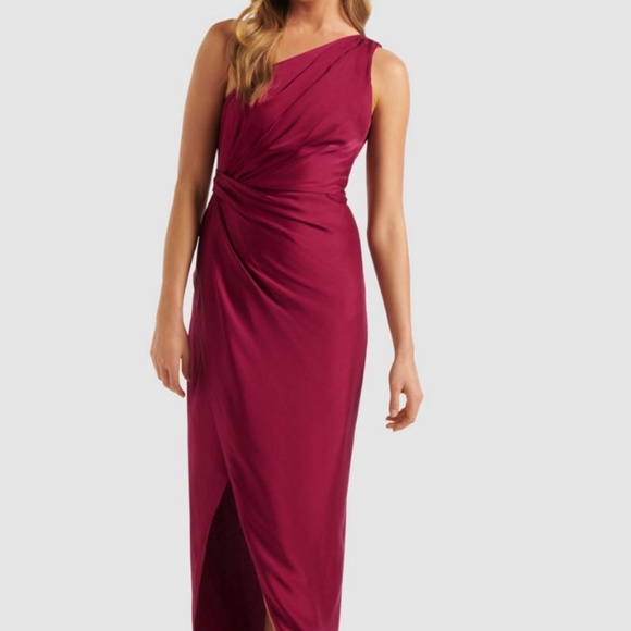 Ever New Shawna satin midi dress - Picture 1 of 3